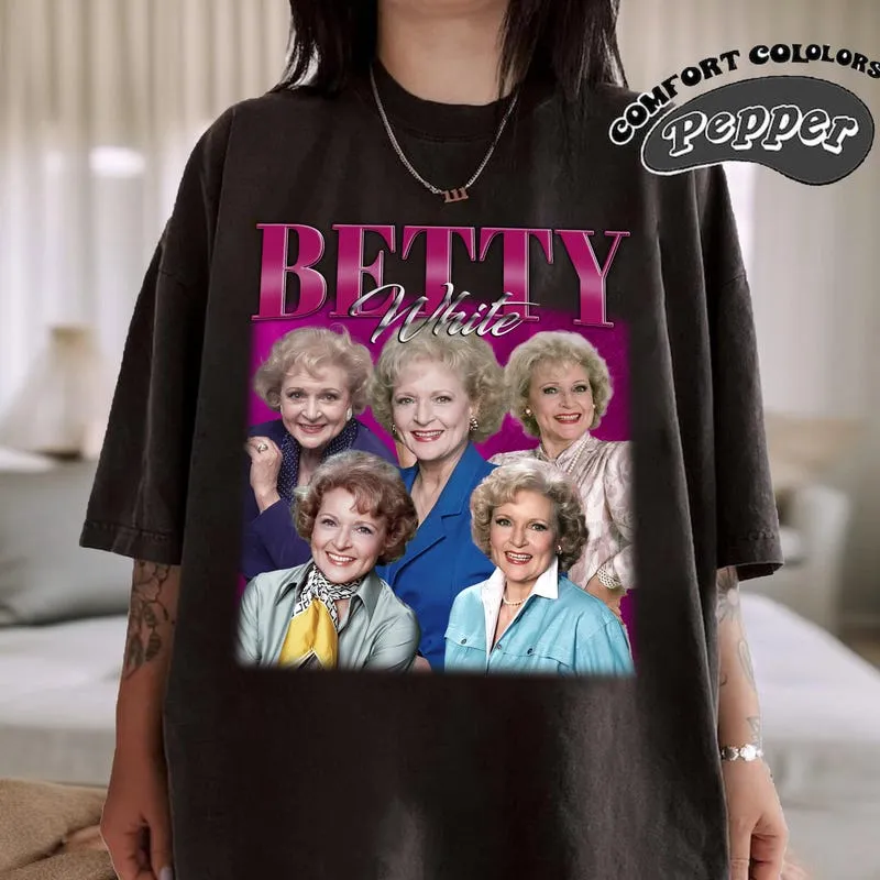 Product Retro Betty White The Golden Girls 90s Vintage T-shirt Hoodie Sweater