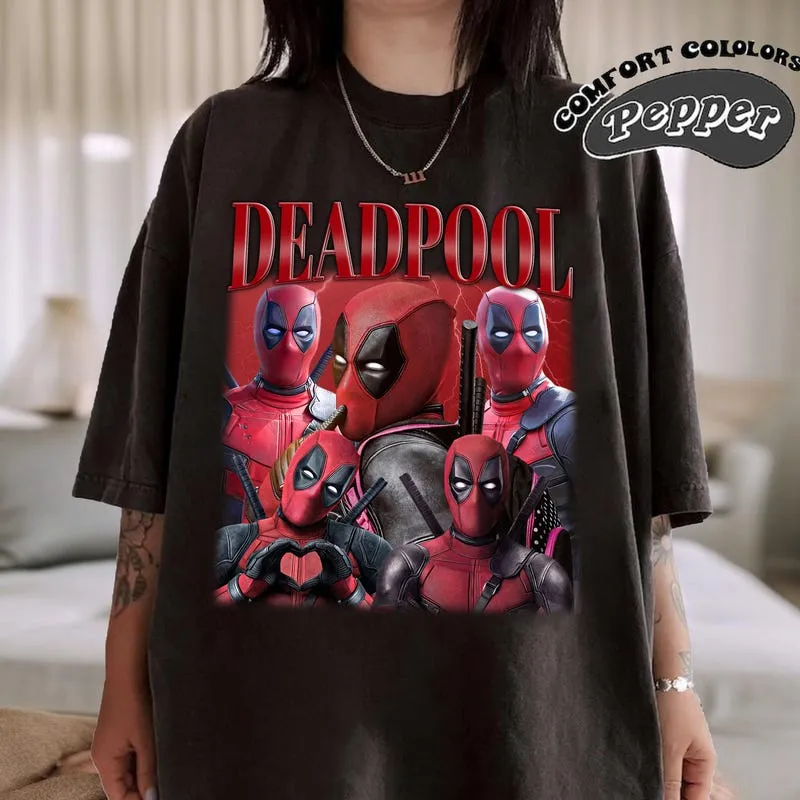 Product Retro Deadpool Vintage Fan Gift T-shirt Hoodie Sweater