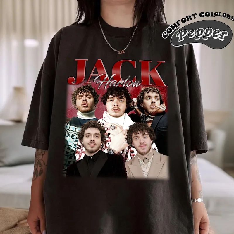 Product Retro Jack Harlow Vintage Style T-shirt Hoodie Sweater