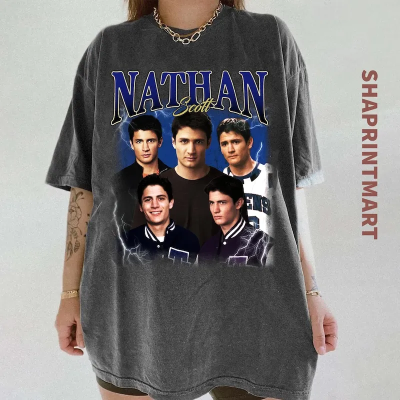 Product Nathan Scott Retro Vintage T-shirt Hoodie Sweater