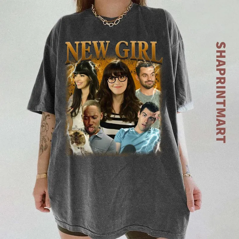 Product New Girl Tv Series Retro T-shirt Hoodie Sweater