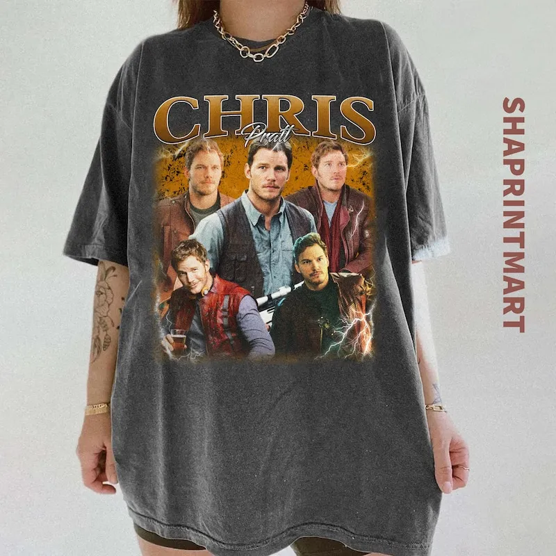 Product Retro Chris Pratt 90s Style T-shirt Hoodie Sweater