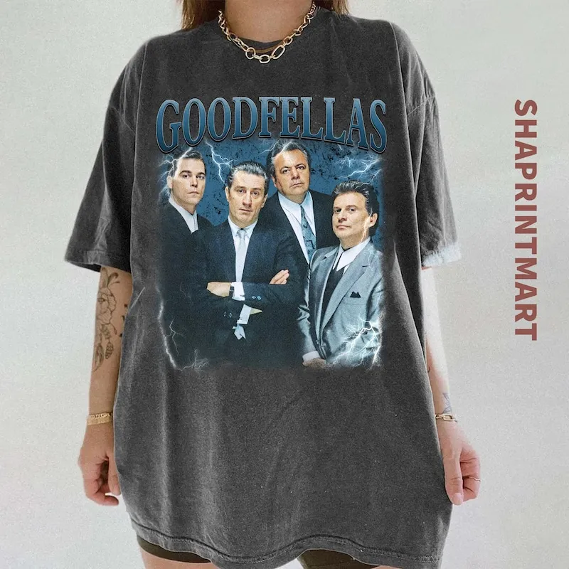 Product Retro Goodfellas Movie T-shirt Hoodie Sweater