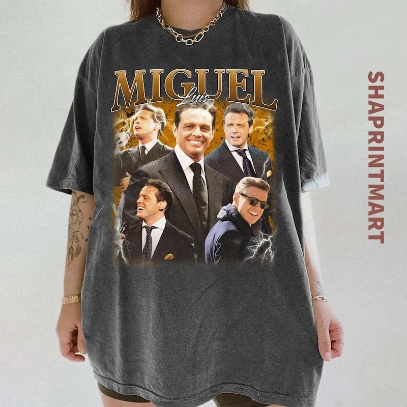Product Retro Luis Miguel Style T-shirt Hoodie Sweater