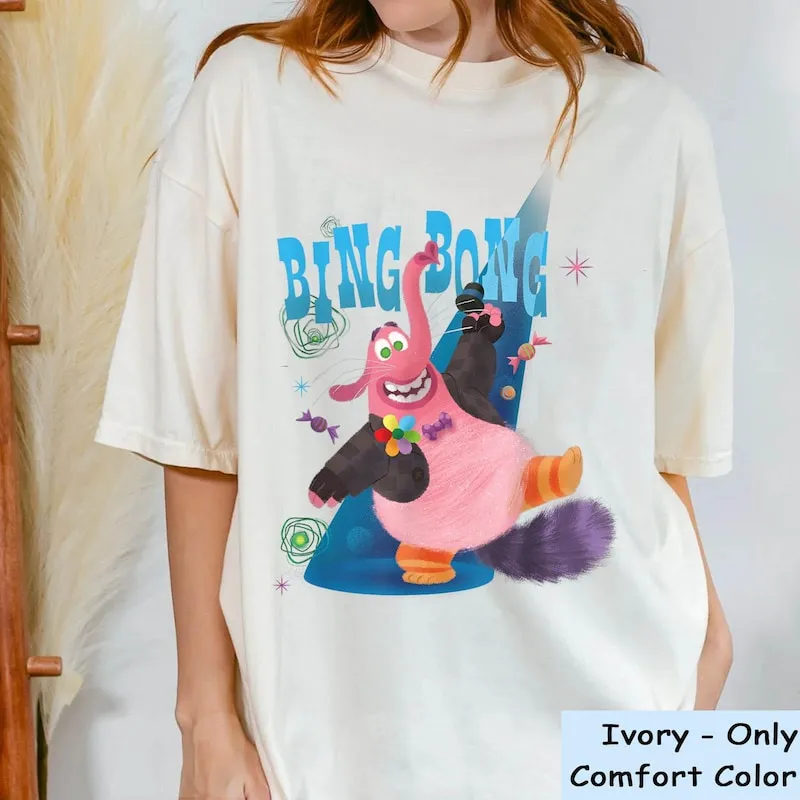Product Inside Out Bing Bong Show Vintage T-shirt Hoodie Sweater Disneyland Family Trip Walt World Funny Birthday Boy Girl