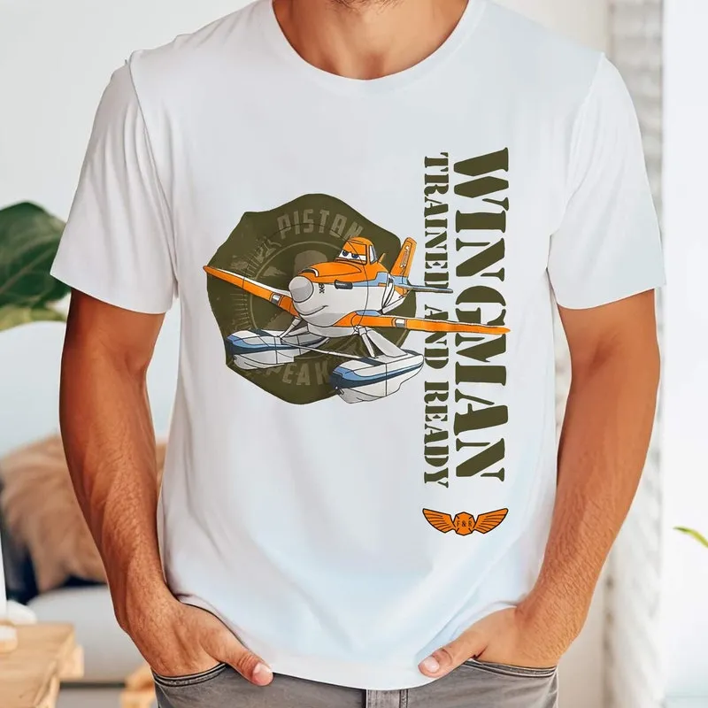 Product Retro Dusty Crophopper Planes Funny T-shirt Hoodie Sweater Wingman Disneyland Trip Magic Kingdom Walt World
