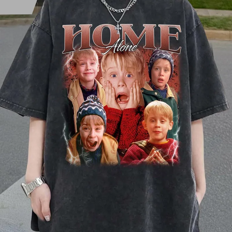 Product Home Alone Movie Unisex Christmas Gift T-shirt Hoodie Sweater