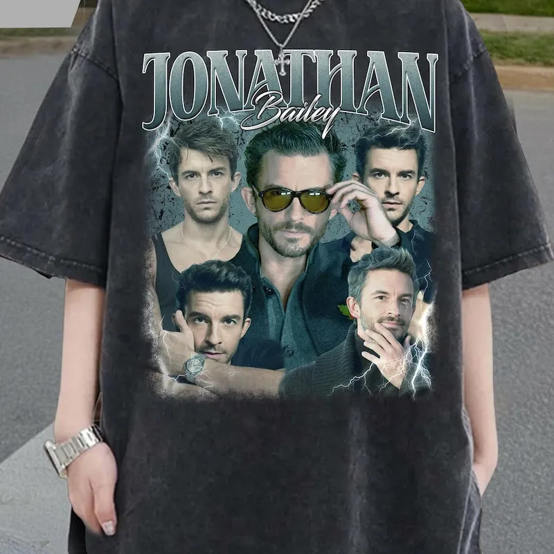 Product Jonathan Bailey Vintage Unisex T-shirt Hoodie Sweater